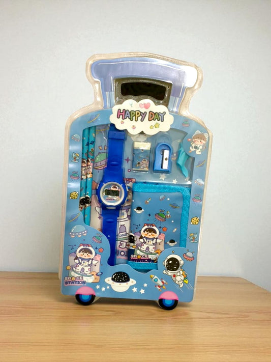 Stationery & Watch Set Combo Bunny Theme