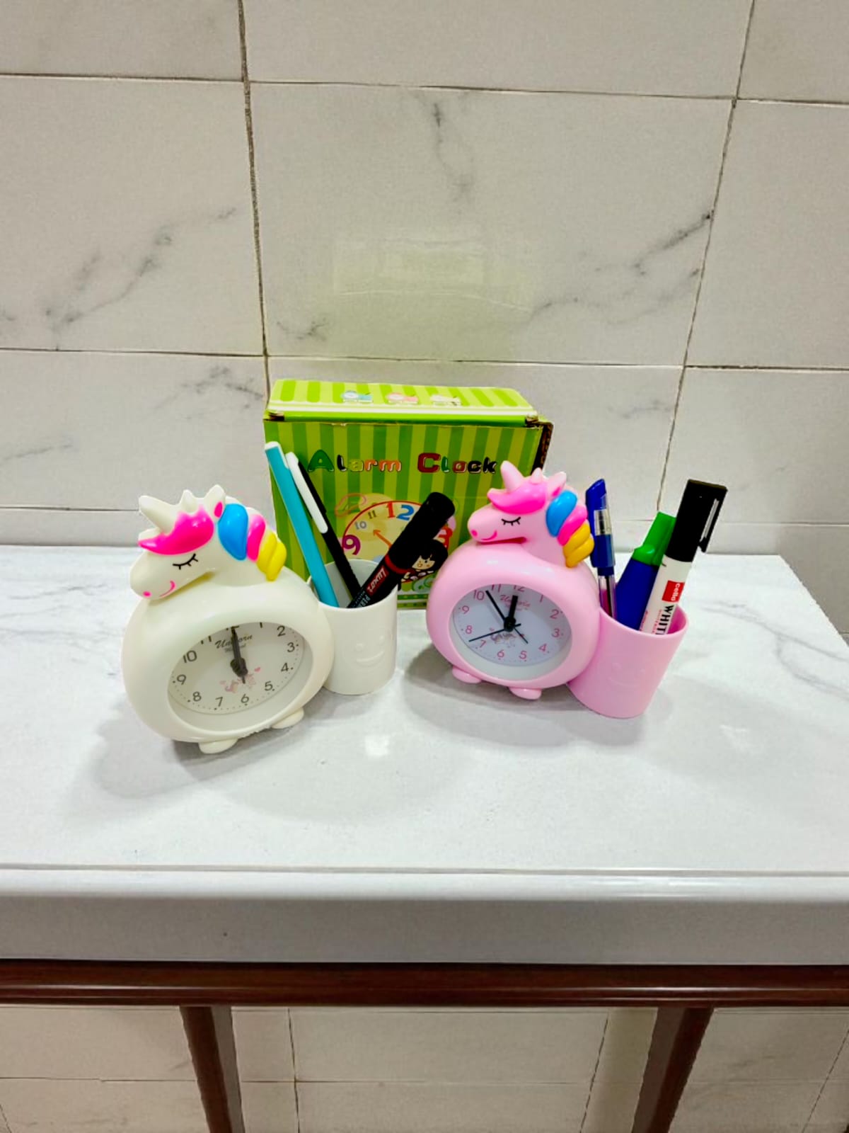 Alarm Clock Unicorn Themed